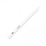 Stylus Pen universal Acefast V1, Capacitiv, Fixare magnetica, 130mAh, USB-C, 2 varfuri de schimb incluse, Alb 4 - lerato.ro
