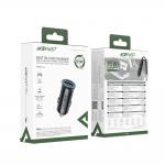 Incarcator auto Acefast B16, 1x USB-C, 1x USB-A, 95W, 3A, Gri 8 - lerato.ro