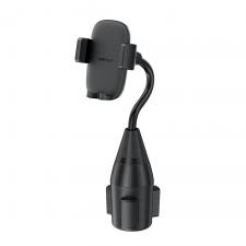 Accesorii auto, Suport auto Acefast D24, Cup Holder Mount, Diametru suport pahar auto compatibil 64 – 85 mm, Rotire 360 grade, Negru, lerato.ro