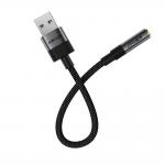 Adaptor audio Acefast J13, USB-A la Jack 3.5mm mama, Lungime 15cm, Negru 4 - lerato.ro
