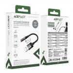 Adaptor audio Acefast J13, USB-A la Jack 3.5mm mama, Lungime 15cm, Negru 6 - lerato.ro