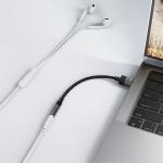 Adaptor audio Acefast J13, USB-A la Jack 3.5mm mama, Lungime 15cm, Negru 8 - lerato.ro