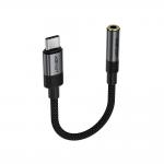 Adaptor audio Acefast J12, USB-C la Jack 3.5mm mama, Lungime 15cm, Negru 5 - lerato.ro