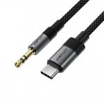 Adaptor audio Acefast J11, USB-C la Jack 3.5mm tata, Lungime 1m, Negru 3 - lerato.ro
