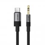 Adaptor audio Acefast J11, USB-C la Jack 3.5mm tata, Lungime 1m, Negru 4 - lerato.ro
