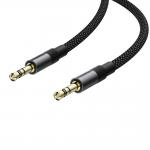 Cablu audio Acefast J10, 2xJack 3.5mm tata, Lungime 1m, Negru 4 - lerato.ro