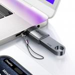 Adaptor USB-C tala la USB-A mama Acefast J7, 10 Gbps, Gri 6 - lerato.ro