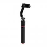 Selfie stick cu trepied Acefast E42, Brat telescopic, Lungime maxima 105cm, Telecomanda Bluetooth, Baterie CR1632, Negru 3 - lerato.ro