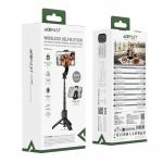 Selfie stick cu trepied Acefast E43 DESKPRO, Brat telescopic, Lungime maxima 63cm, Telecomanda Bluetooth, Baterie CR1632, Negru 9 - lerato.ro