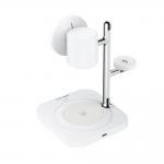 Stand incarcare 4-in-1 Acefast E39, Compatibil cu MagSafe, Putere maxima 25W, 3A, Lampa de veghe integrata, Intrare USB-C, Alb 5 - lerato.ro