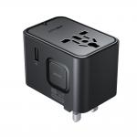 Adaptor retea Acefast Z8, 3x USB-C, 2x USB-A, 2500W, Compatibil cu prize EU/UK/US/AU, Negru 3 - lerato.ro