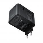 Adaptor retea Acefast Z8, 3x USB-C, 2x USB-A, 2500W, Compatibil cu prize EU/UK/US/AU, Negru 4 - lerato.ro