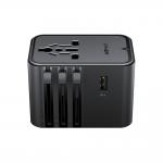 Adaptor retea Acefast Z8, 3x USB-C, 2x USB-A, 2500W, Compatibil cu prize EU/UK/US/AU, Negru 6 - lerato.ro
