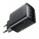 Incarcator retea Acefast A108, 67W, 3A, 2xUSB-C, 1x USB-A, Fast Charging, Negru 6 - lerato.ro