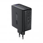 Incarcator retea Acefast A94, 100W, 3A, 3xUSB-C, 2x USB-A, Fast Charging, Negru 2 - lerato.ro