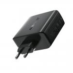 Incarcator retea Acefast A94, 100W, 3A, 3xUSB-C, 2x USB-A, Fast Charging, Negru 5 - lerato.ro