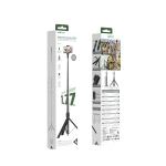 Selfie stick cu trepied Acefast E31, Telecomanda Bluetooth, Pliabil, Lungime maxima 177cm, Negru 8 - lerato.ro