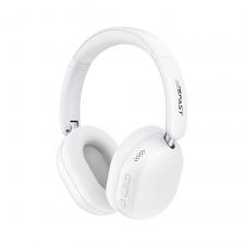Casti telefoane, Casti wireless Acefast H12, ANC, Bluetooth 5.4, Autonomie 80h, USB-C, Alb, lerato.ro