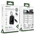 Adaptor wireless cefast QC1, Carplay si Androidm Auto, USB-A, Gri 5 - lerato.ro