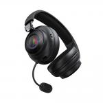 Casti gaming Acefast H15, Wireless / Bluetooth 6.0 / AUX 3.5mm, 1000mAh, Iluminare RGB, Microfon Omnidirectional, Negru 4 - lerato.ro