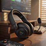 Casti gaming Acefast H15, Wireless / Bluetooth 6.0 / AUX 3.5mm, 1000mAh, Iluminare RGB, Microfon Omnidirectional, Negru 8 - lerato.ro