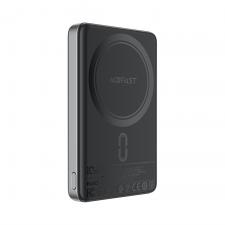 Baterie externa portabila Acefast M12 Ultra-Thin, 10000mAh, 20W, Incarcare Wireless, USB-C, Negru