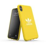 Carcasa Adidas Moulded Case Canvas compatibila cu iPhone XS Max, Galben 3 - lerato.ro