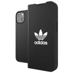 Carcasa Adidas Oiginals Booklet Basic compatibila cu iPhone 13, Negru 9 - lerato.ro