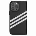 Carcasa Adidas Oiginals Booklet PU compatibila cu iPhone 13 Pro / 13, Negru 6 - lerato.ro