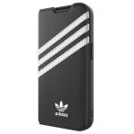 Carcasa Adidas Oiginals Booklet PU compatibila cu iPhone 14 Pro, Negru 4 - lerato.ro
