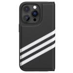Carcasa Adidas Oiginals Booklet PU compatibila cu iPhone 14 Pro, Negru 5 - lerato.ro