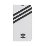 Carcasa Adidas Oiginals Booklet PU compatibila cu iPhone 12 Pro / 12, Alb 2 - lerato.ro