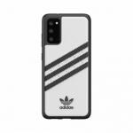 Carcasa Adidas Oiginals Moulded compatibila cu Samsung Galaxy S20, Alb 2 - lerato.ro