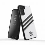 Carcasa Adidas Oiginals Moulded compatibila cu Samsung Galaxy S21 Plus, Alb 3 - lerato.ro