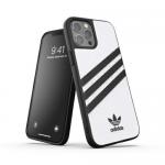 Carcasa Adidas Originals Moulded Case PU compatibila cu iPhone 12 Pro Max, Alb 3 - lerato.ro