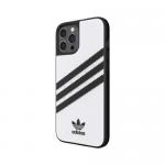 Carcasa Adidas Originals Moulded Case PU compatibila cu iPhone 12 Pro Max, Alb 4 - lerato.ro