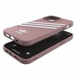 Carcasa Adidas Originals Moulded PU compatibila cu iPhone 13 Pro Max, Roz 7 - lerato.ro