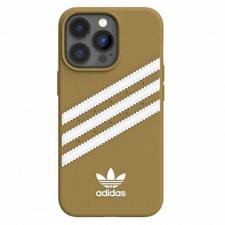 Carcasa Adidas Originals Moulded PU compatibila cu iPhone 13 Pro Max, Gold