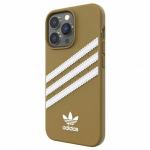Carcasa Adidas Originals Moulded PU compatibila cu iPhone 13 Pro Max, Gold 4 - lerato.ro