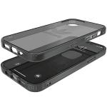 Carcasa Adidas Oiginals Protective Clear Case compatibila cu iPhone 12 Pro / 12, Negru 9 - lerato.ro