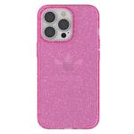 Carcasa Adidas Originals Protective Glitter compatibila cu iPhone 13 Pro / 13, Roz 2 - lerato.ro