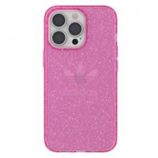Carcasa Adidas Originals Protective Glitter compatibila cu iPhone 13 Pro / 13, Roz