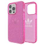 Carcasa Adidas Originals Protective Glitter compatibila cu iPhone 13 Pro / 13, Roz 8 - lerato.ro