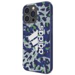 Carcasa Adidas Originals Snap Case Leopard compatibila cu iPhone 13 Pro / 13, Albastru 4 - lerato.ro