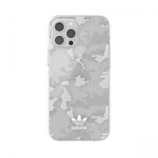 Carcasa Adidas SnapCase Camo compatibila cu iPhone 12 Pro Max, Alb