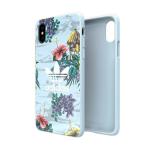 Carcasa Adidas Originals SnapCase Floral compatibila cu iPhone X / XS, Gri 3 - lerato.ro