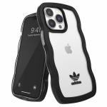 Carcasa Adidas Originals Wavy Case compatibila cu iPhone 13 Pro / 13, Negru / Transparent 4 - lerato.ro