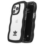 Carcasa Adidas Originals Wavy Case compatibila cu iPhone 13 Pro / 13, Negru / Transparent 3 - lerato.ro