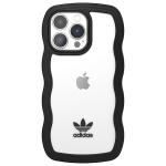 Carcasa Adidas Originals Wavy Case compatibila cu iPhone 13 Pro / 13, Negru / Transparent 2 - lerato.ro