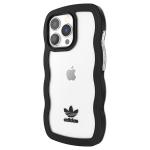 Carcasa Adidas Originals Wavy Case compatibila cu iPhone 13 Pro / 13, Negru / Transparent 5 - lerato.ro